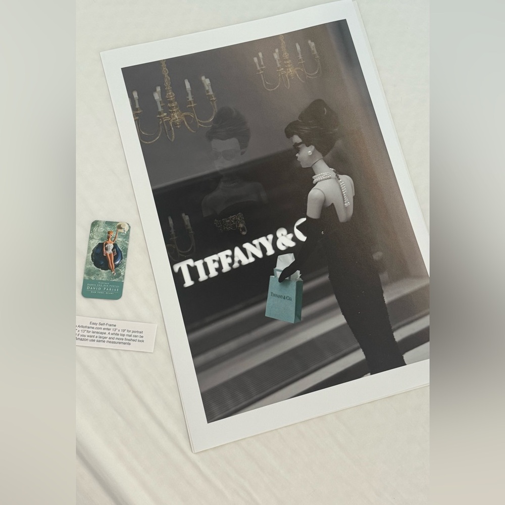 Tiffany without breakfast print 13’ x 19’